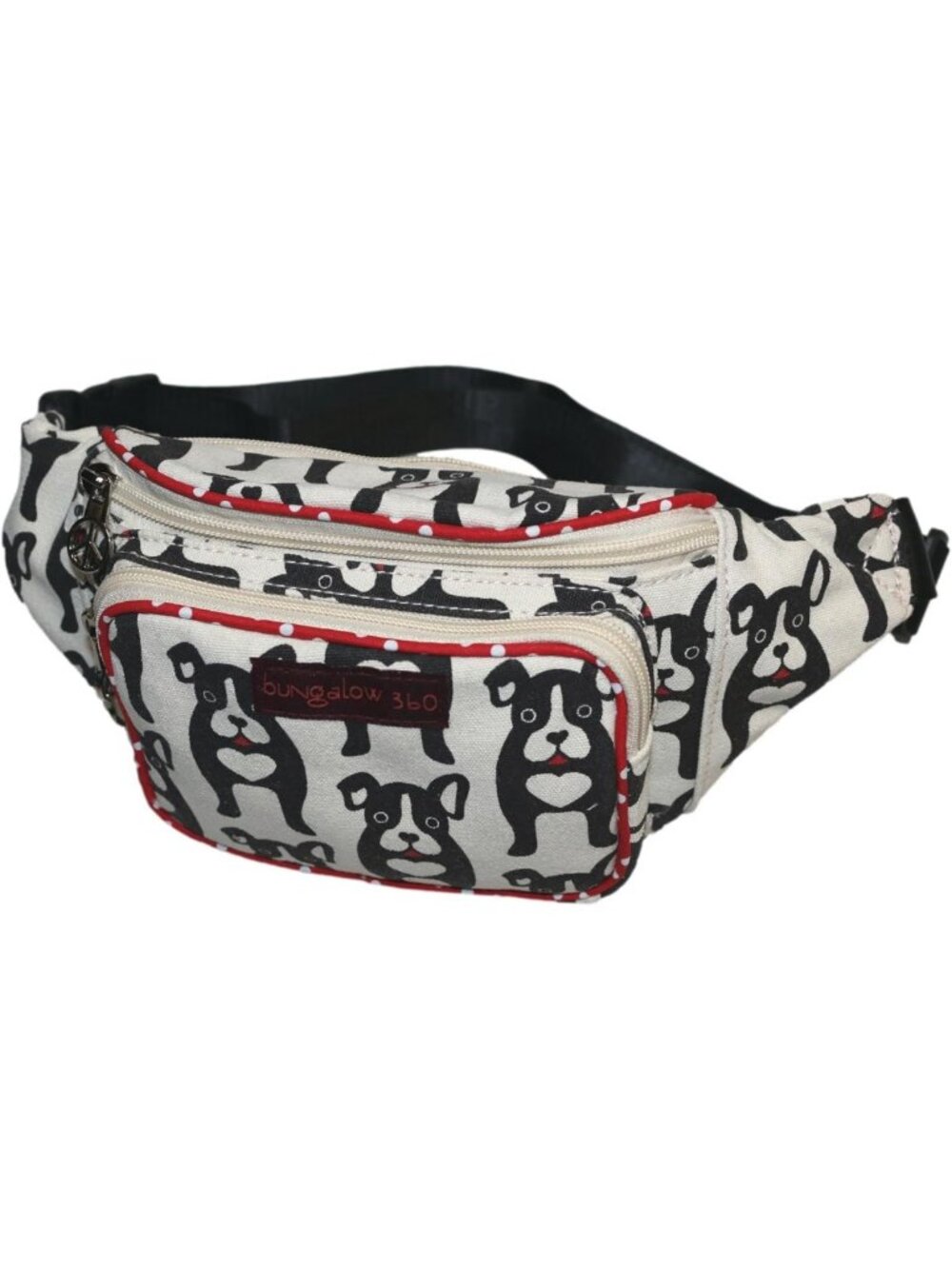 Stylish Black Hip Fanny Pack | Versatile Waist Bag for Travel & Outdoor Use
